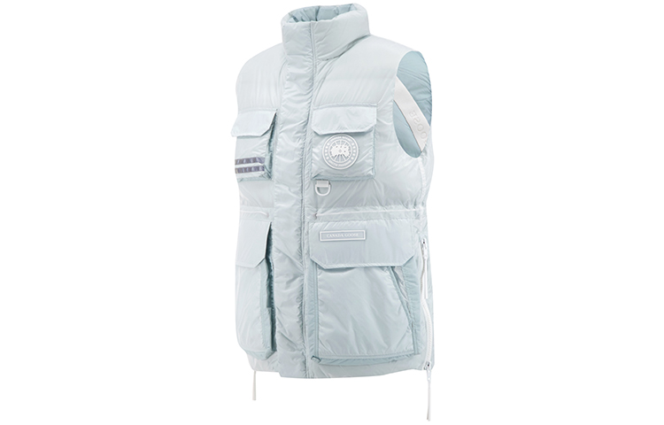 Shop Canada Goose X-Ray Down Vest Unisex with Logo Patch and Utility Pockets. 4100UX1-463