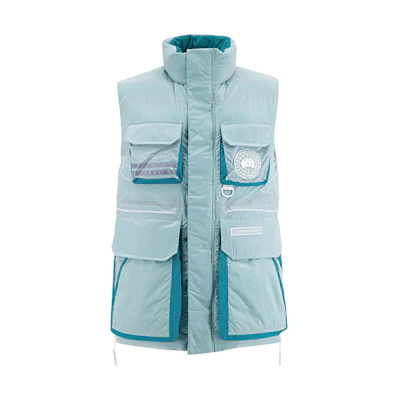 Canada Goose X-Ray FW21 Solid Nylon Vest Blue 4100UX1-204