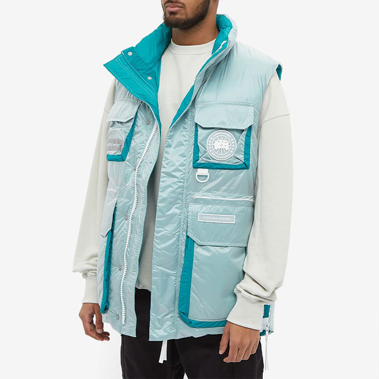 Canada Goose X-Ray FW21 Solid Nylon Vest Blue 4100UX1-204 圖 7
