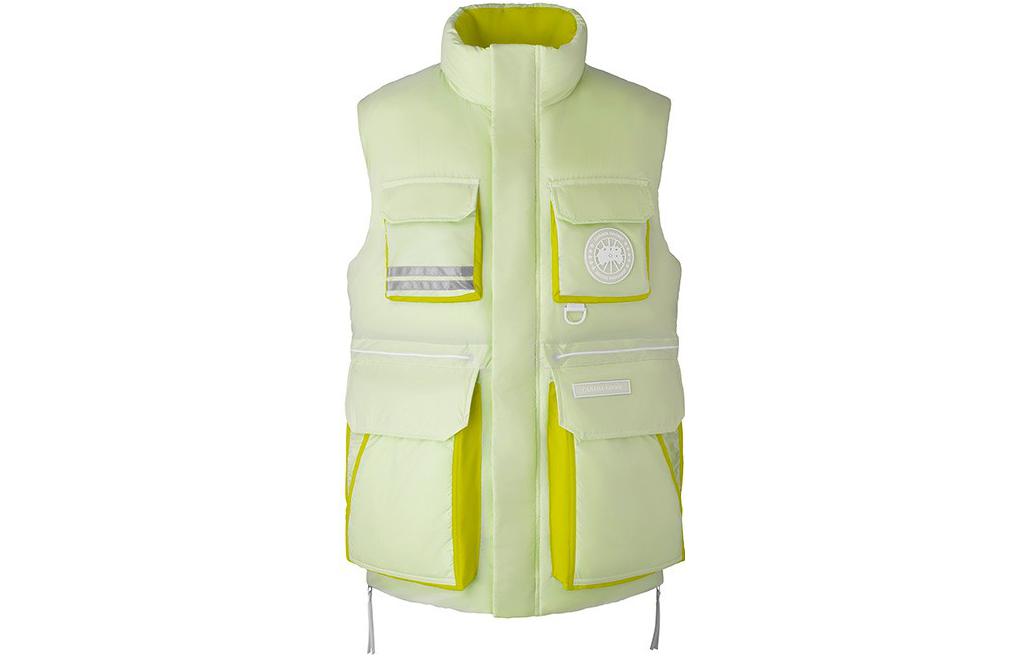 Canada Goose X-Ray Series Unisex Electric Yellow Down Vest with Logo Patch. 4100UX1-636 圖 2