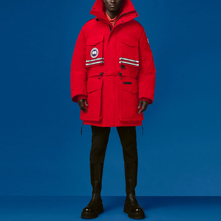 Lookbook Canada Goose x Angel Chen Collab SS21 Red Label Hooded Down Parka Unisex Red 8800MC-28