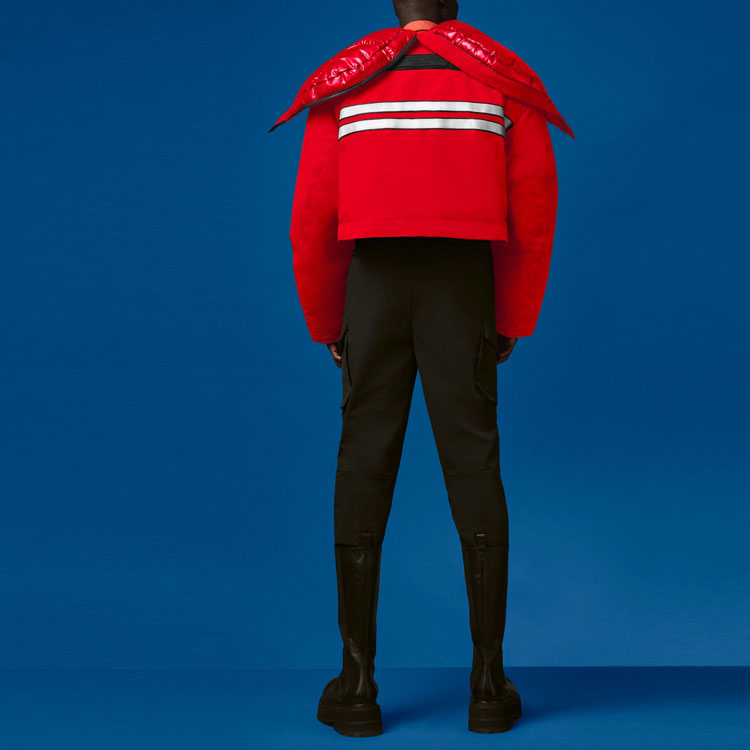 Sizing Canada Goose x Angel Chen Collab SS21 Red Label Hooded Down Parka Unisex Red 8800MC-28