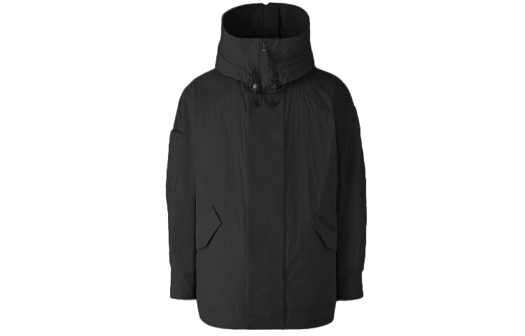 Canada Goose Angel Chen FW21 Black Logo Zip-Up Hoodie Jacket. 8827MC-61 圖 2