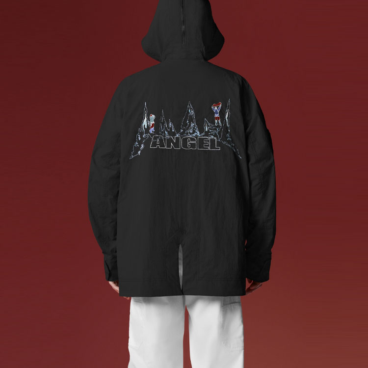 Canada Goose Angel Chen FW21 Black Logo Zip-Up Hoodie Jacket. 8827MC-61 圖 5