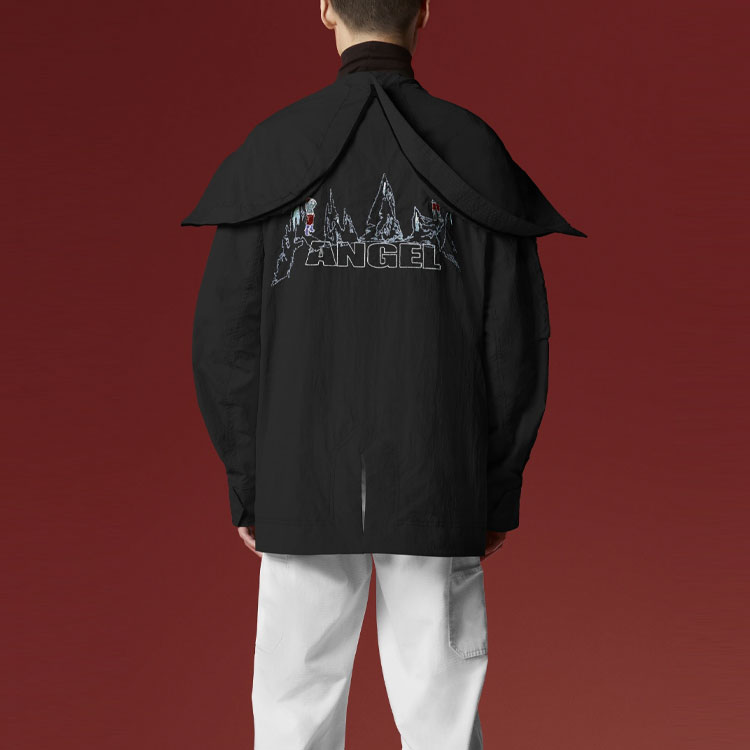 Canada Goose Angel Chen FW21 Black Logo Zip-Up Hoodie Jacket. 8827MC-61 圖 6