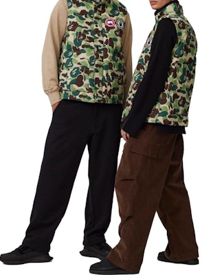 Canada Goose x BAPE FW23 Camo Vest Hijau Unisex dengan Logo Depan. 2054MBE-1118 Purchase Canada Goose x BAPE FW23 Camo Vest Hijau Unisex dengan Logo Depan. 2054MBE-1118