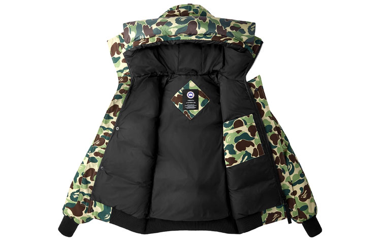 Canada Goose BAPE CONCEPTS Chillwack Camo Down Jacket Green Unisex Winter Wear 7999MBC-118 圖 3