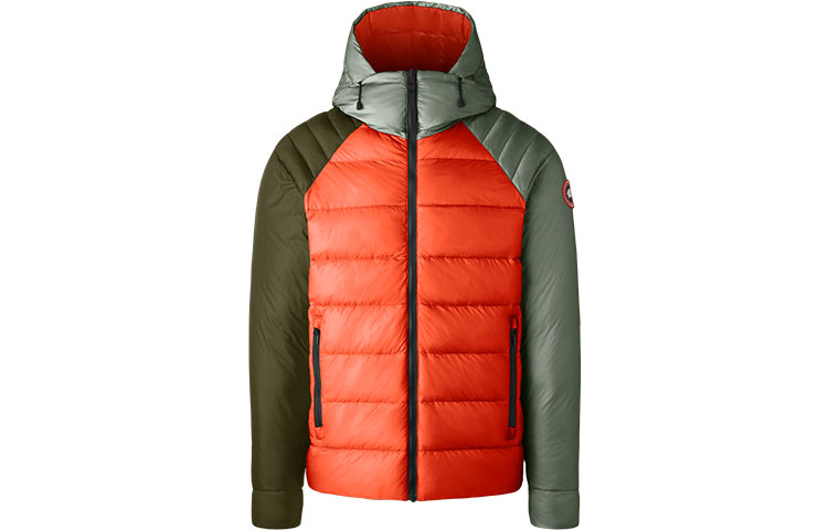 Canada Goose CONCEPTS SS22 Reversible Hooded Puffer Jacket Green/Orange Unisex. 2729MCB-1158
