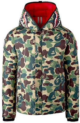 Chaqueta Ligera Unisex Canada Goose x CONCEPTS x BAPE Camo Verde Crofton Puffer. 2227MBC-1151 Order Chaqueta Ligera Unisex Canada Goose x CONCEPTS x BAPE Camo Verde Crofton Puffer. 2227MBC-1151