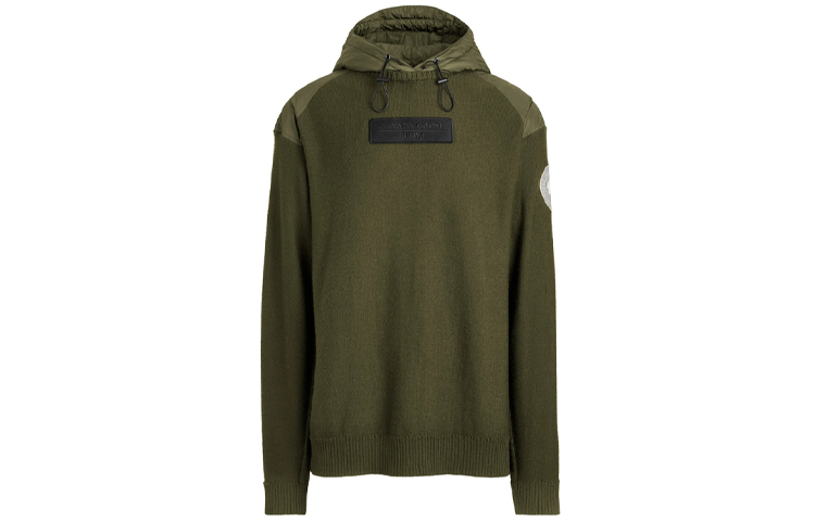 Canada Goose juunj Ashcroft Unisex Hoodie Military Green 6869MJJ-49