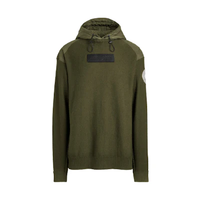 Canada Goose juunj Ashcroft Unisex Hoodie Military Green 6869MJJ-49