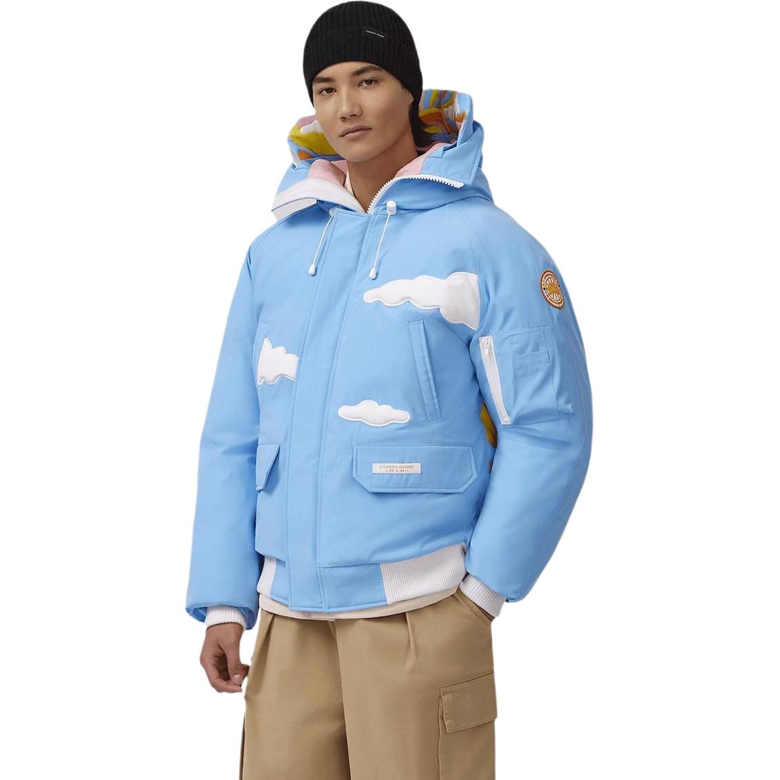 Canada Goose x MIRA MIKATI SS24 Chilliwack Sunset Puffer Jacket Unisex Blue. 2050UMM-1564