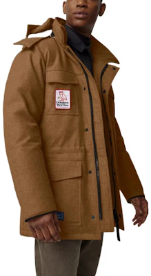 Canada Goose x OVO FW22 Camel Hoodie Parka Coat Unisex with Solid Logo Pockets 4074MOV-1184 Shop Canada Goose x OVO FW22 Camel Hoodie Parka Coat Unisex with Solid Logo Pockets 4074MOV-1184