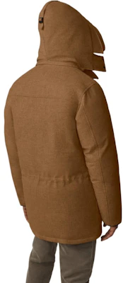 Canada Goose x OVO FW22 Camel Hoodie Parka Coat Unisex with Solid Logo Pockets 4074MOV-1184 Purchase Canada Goose x OVO FW22 Camel Hoodie Parka Coat Unisex with Solid Logo Pockets 4074MOV-1184