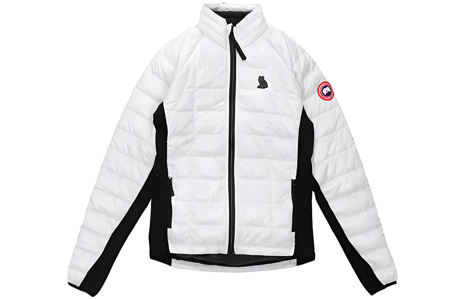 Canada Goose OVO Hybridge Lite Down Jacket Unisex White 2701MOV-803