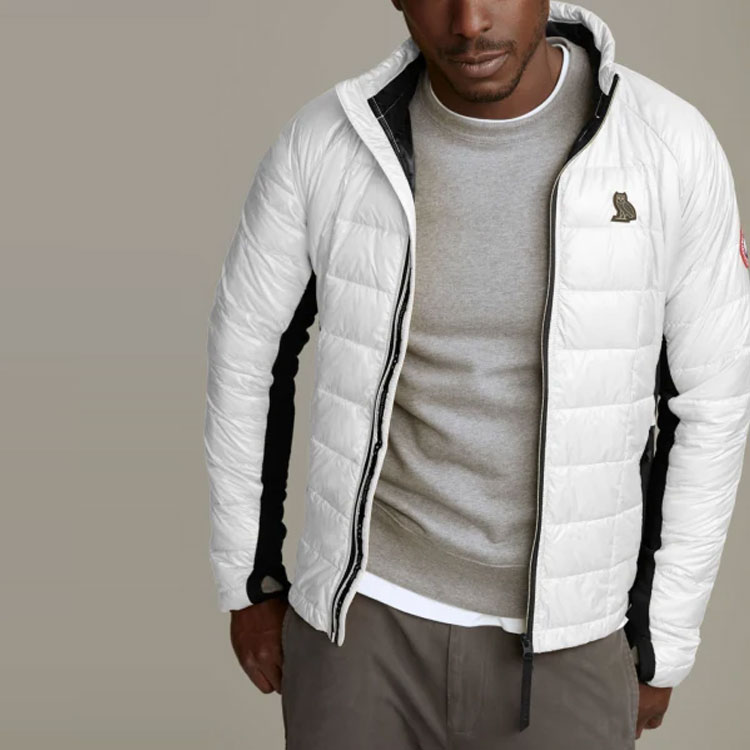Canada Goose OVO Hybridge Lite Down Jacket Unisex White 2701MOV-803 圖 4