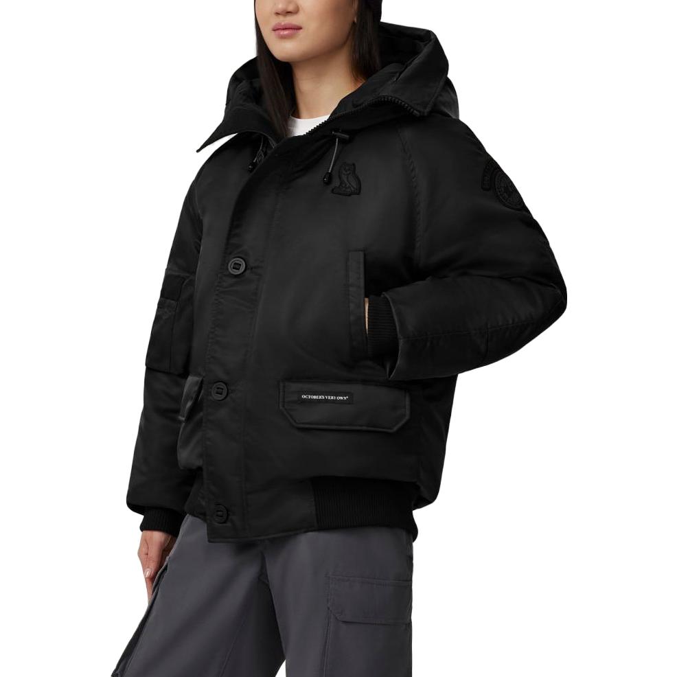 Shop Chaqueta Unisex Negra Reflectante Canada Goose x OVO FW23. 2050UOV-61