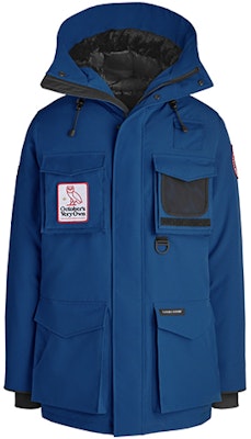 加拿大鵝 x OVO 輕藍色男女通用連帽鵝絨大衣 4000MOV-941 Buy 加拿大鵝 x OVO 輕藍色男女通用連帽鵝絨大衣 4000MOV-941