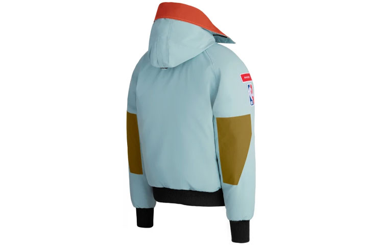 Lookbook 加拿大鵝 x RHUDE x NBA 三色復古羽絨外套 SS21 男女款 青綠色 7999URD-1096