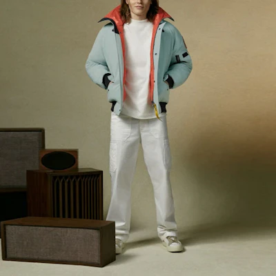 加拿大鵝 x RHUDE x NBA 三色復古羽絨外套 SS21 男女款 青綠色 7999URD-1096 Details for 加拿大鵝 x RHUDE x NBA 三色復古羽絨外套 SS21 男女款 青綠色 7999URD-1096