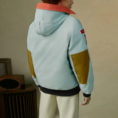 加拿大鵝 x RHUDE x NBA 三色復古羽絨外套 SS21 男女款 青綠色 7999URD-1096 Sizing 加拿大鵝 x RHUDE x NBA 三色復古羽絨外套 SS21 男女款 青綠色 7999URD-1096