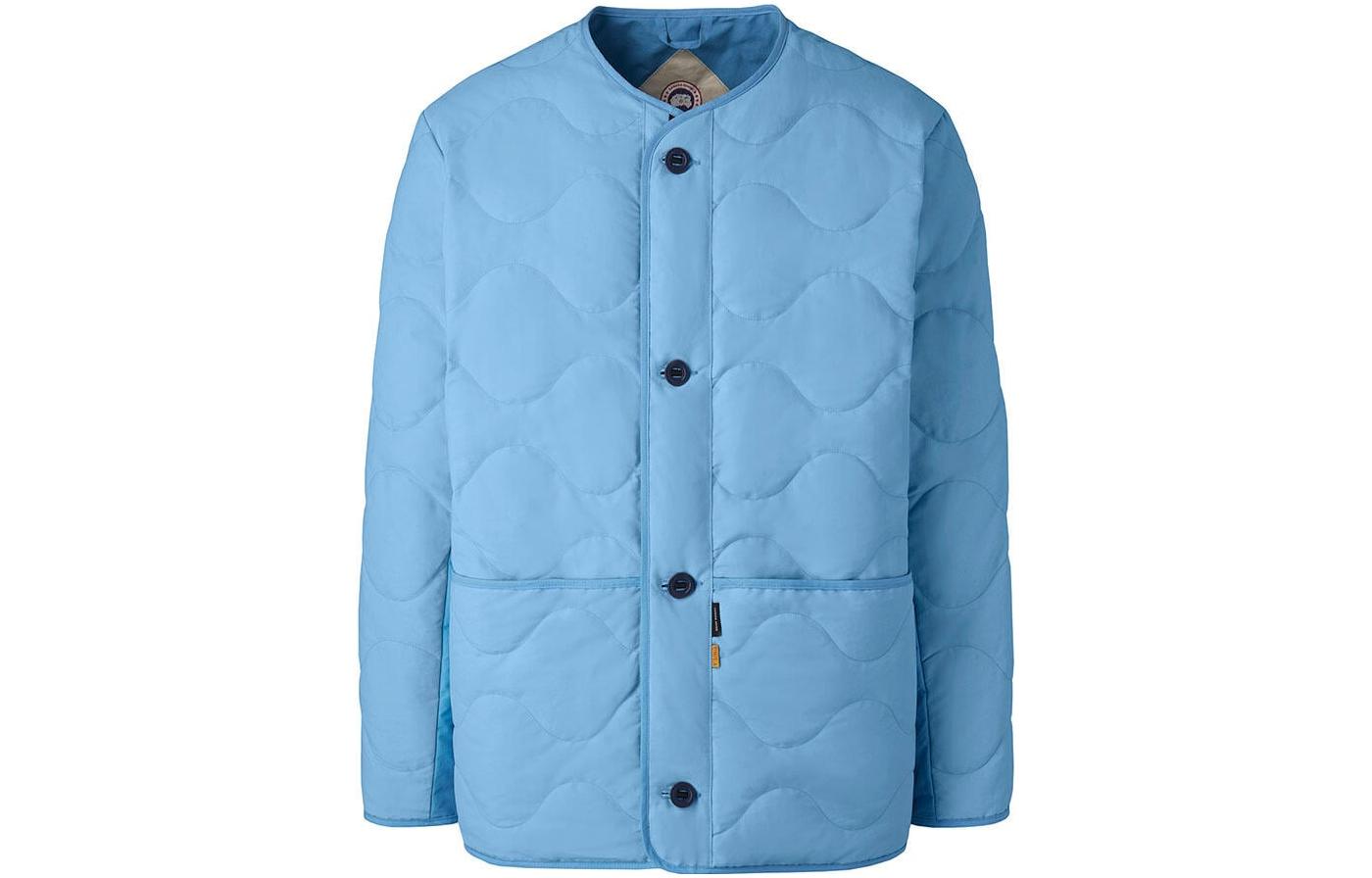 Canada Goose Union NBA SS23 Quilted Crewneck Jacket Unisex Sky Blue 1081UCG-396