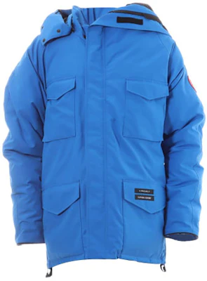 Canada Goose x Y/Project Logo Blue Down Jacket Hooded Long Sleeve 4071UYP-468 Order Canada Goose x Y/Project Logo Blue Down Jacket Hooded Long Sleeve 4071UYP-468