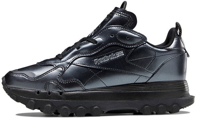 Cardi B x Reebok Classic Leather 'Black Dark Silver' GX1388 Buy Cardi B x Reebok Classic Leather 'Black Dark Silver' GX1388