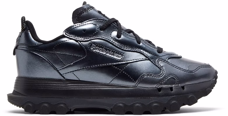 (Women) Cardi B x Reebok Classic Leather 'Black Dark Silver' GW2631 Buy (Women) Cardi B x Reebok Classic Leather 'Black Dark Silver' GW2631