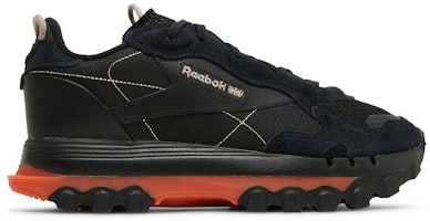 (Women) Cardi B x Reebok Classic Leather 'Core Black Fiery Orange' GY5925 (Women) Cardi B x Reebok Classic Leather 'Core Black Fiery Orange' GY5925