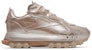 (W) Cardi B x Reebok Classic Leather 'Rose Gold Champagne' Emas Mawar GW2633