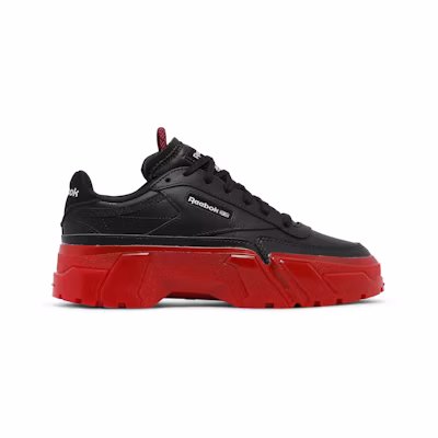 (GS) Cardi B Reebok Club C 'Black Vector Red'