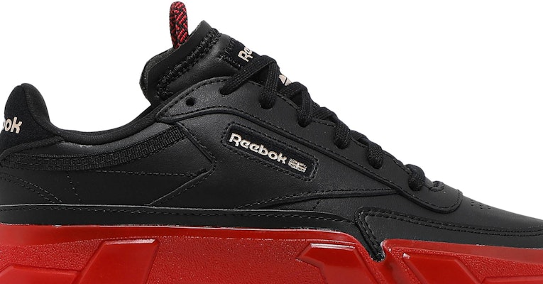 (Reebok Escolar) Cardi B x Reebok Club C 'Negro Vector Rojo' H05419 Order (Reebok Escolar) Cardi B x Reebok Club C 'Negro Vector Rojo' H05419