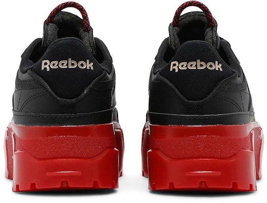 (Reebok Escolar) Cardi B x Reebok Club C 'Negro Vector Rojo' H05419 Details for (Reebok Escolar) Cardi B x Reebok Club C 'Negro Vector Rojo' H05419