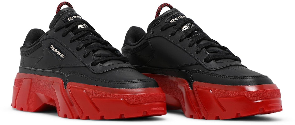 (Reebok Escolar) Cardi B x Reebok Club C 'Negro Vector Rojo' H05419 Cheap (Reebok Escolar) Cardi B x Reebok Club C 'Negro Vector Rojo' H05419