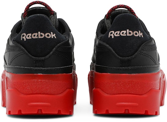 (Women) Cardi B x Reebok Club C 'Black Vector Red' H05179 Details for (Women) Cardi B x Reebok Club C 'Black Vector Red' H05179