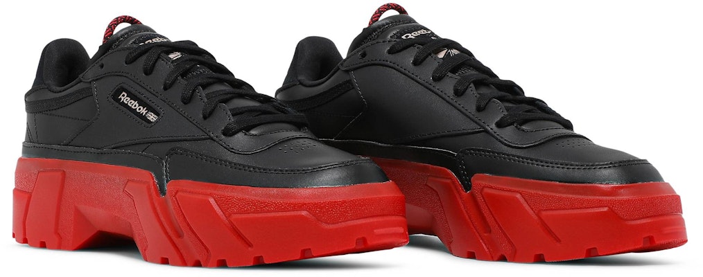 (Women) Cardi B x Reebok Club C 'Black Vector Red' H05179 Cheap (Women) Cardi B x Reebok Club C 'Black Vector Red' H05179