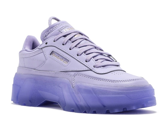 (Kanak-Kanak) Cardi B x Reebok Club C 'Ungu Lembut' GX5027 Order (Kanak-Kanak) Cardi B x Reebok Club C 'Ungu Lembut' GX5027