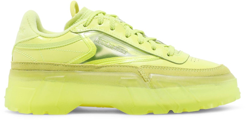 (W) Cardi B x Reebok Club C 'Hijau Terang' H01010 Buy (W) Cardi B x Reebok Club C 'Hijau Terang' H01010