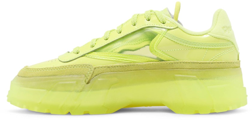 (W) Cardi B x Reebok Club C 'Hijau Terang' H01010 Lookbook (W) Cardi B x Reebok Club C 'Hijau Terang' H01010