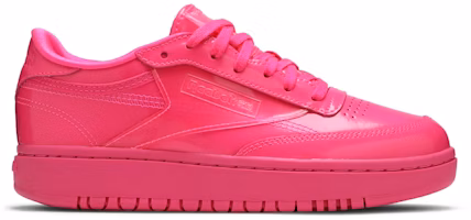 (Women) Cardi B x Reebok Coated Club C Double 'Dynamic Pink' H02566 (Women) Cardi B x Reebok Coated Club C Double 'Dynamic Pink' H02566