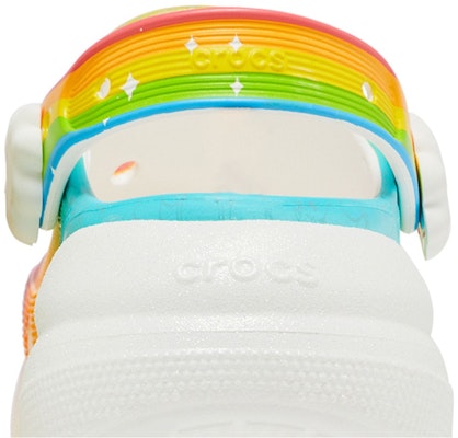 Care Bears x Crocs Crush Clog 'Rainbow' 210103-100 Sizing Care Bears x Crocs Crush Clog 'Rainbow' 210103-100