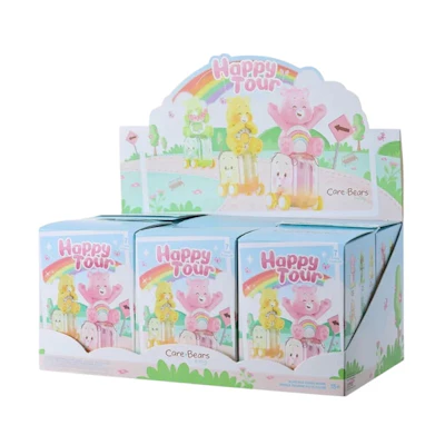 Care Bears Miniso Top Toy Happy Tour Series Figure Sealed Case (6 Blind Box)