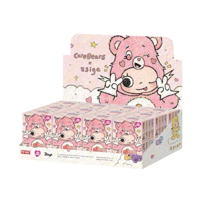 Care Bears Pop Mart Zsiga Series Figures Sealed Case (12 Blind Boxes)