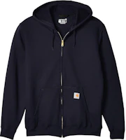 Carhartt Loose Fit Midweight Casual Zip-Up Hoodie Unisex K122 Carhartt Loose Fit Midweight Casual Zip-Up Hoodie Unisex K122