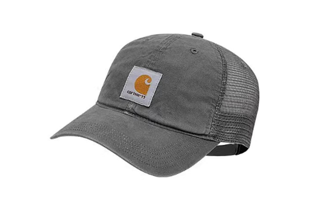 Carhartt Printed Cotton Cap Unisex Couple Style - Gray 100286