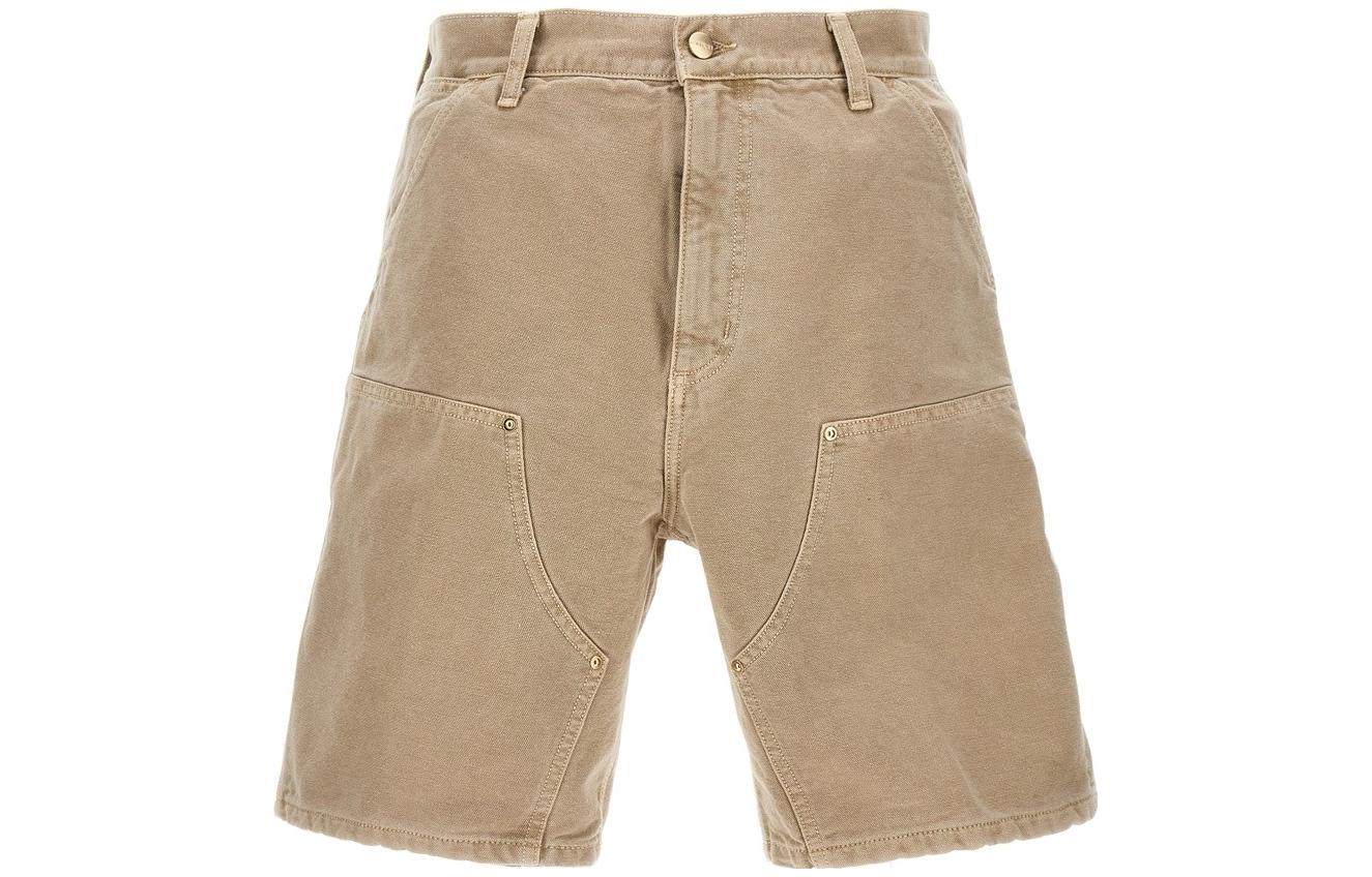 Carhartt WIP  Beige Casual Plain Straight Shorts I0315030-7E-FH