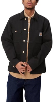 Carhartt WIP Jaket Lengan Panjang Logo Badge Hitam Single-Breasted I031519-00E-01 Shop Carhartt WIP Jaket Lengan Panjang Logo Badge Hitam Single-Breasted I031519-00E-01
