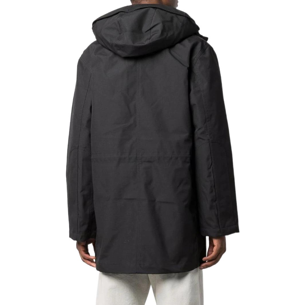 Carhartt WIP  Black Hooded Button-Up Jacket I0294550326XX 圖 5