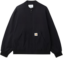 Carhartt WIP Black Multi-Pocket Jacket with Classic Logo Patch. CHXJKF23I150L-BKX Carhartt WIP Black Multi-Pocket Jacket with Classic Logo Patch. CHXJKF23I150L-BKX